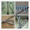 Double-head, single strand Cable grip,Cable socks,Pulling grip,Support grip